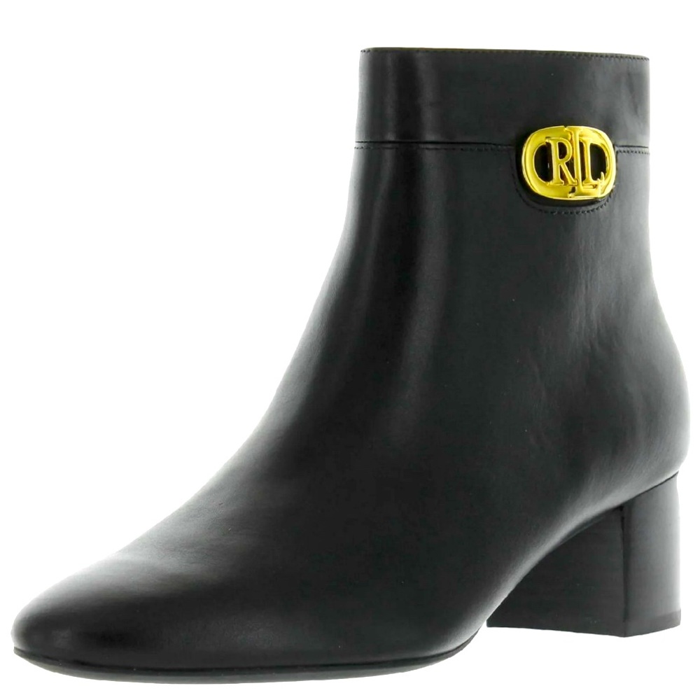 Lauren Ralph Lauren Womens Wynne Suede Ankle Booties